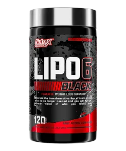 چربی سوز لیپوسیکس 6 بلک ناترکس 120 عدد Nutrex Lipo-6 Black