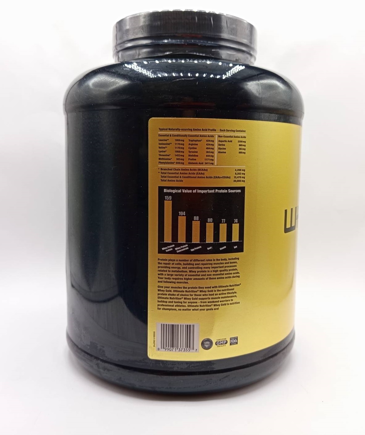 مکمل پروتئین وی گلد آلتیمیت آمریکا Ultimate Nutrition Whey gold 3 مکمل پروتئین وی گلد آلتیمیت آمریکا Ultimate Nutrition Whey gold