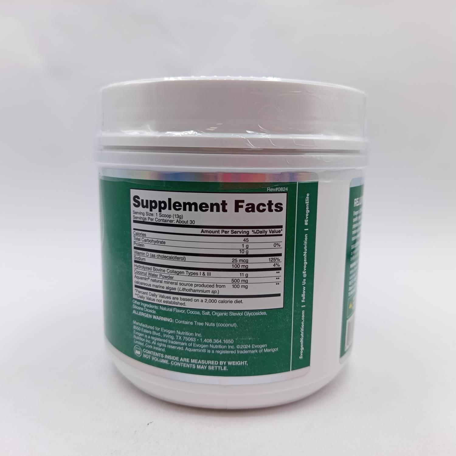 مکمل کلاژن پلاس هیدریشن ایوژن Evogen Collagen Plus Hydration 4 مکمل کلاژن پلاس هیدریشن ایوژن Evogen Collagen Plus Hydration