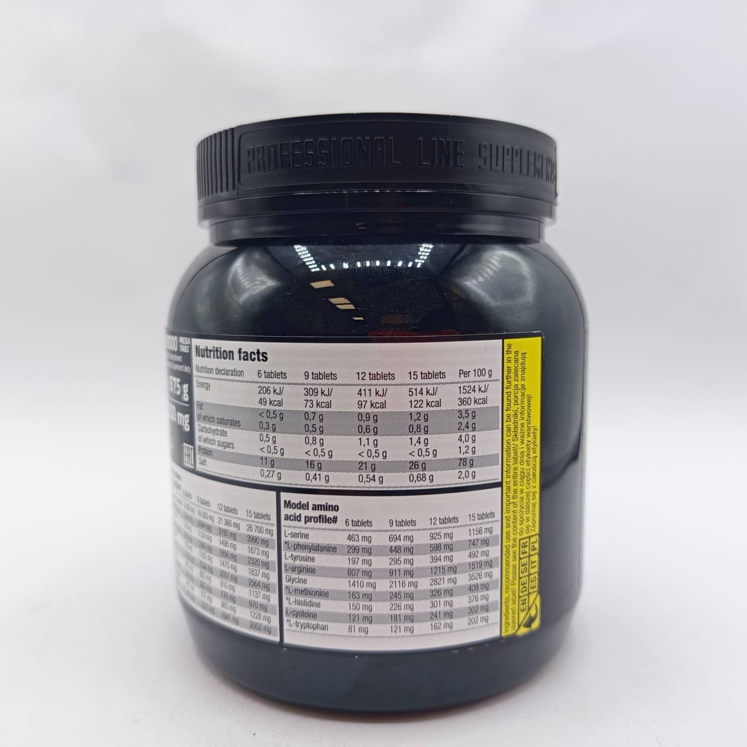 قرص آنابولیک آمینو ۹۰۰۰ الیمپ OLIMP AMINO 9000 MEGA TABS 3 قرص آنابولیک آمینو ۹۰۰۰ الیمپ OLIMP AMINO 9000 MEGA TABS