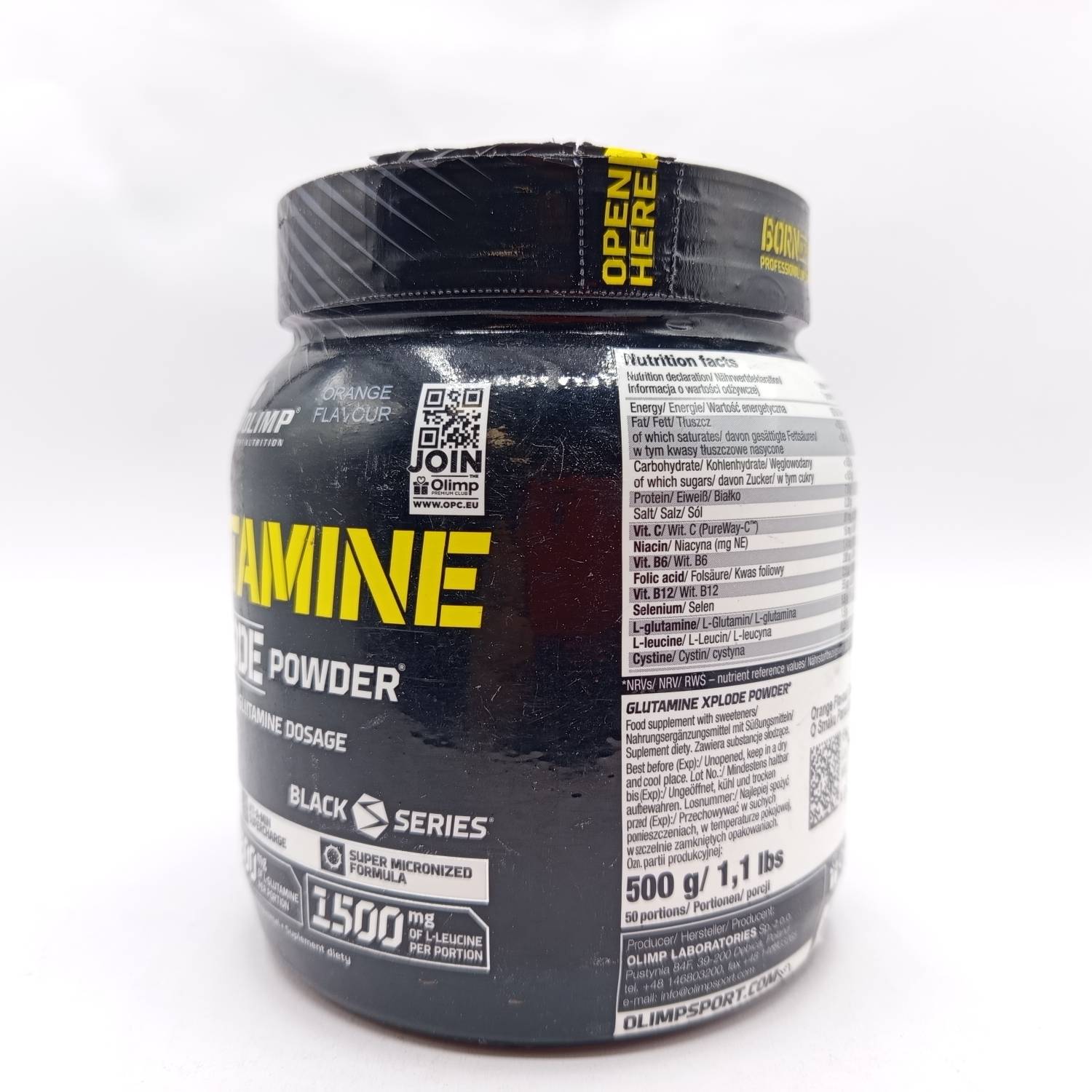 اکسپلود گلوتامین الیمپ 500 گرمی OLIMP Glutamine Xplode 4 اکسپلود گلوتامین الیمپ 500 گرمی OLIMP Glutamine Xplode