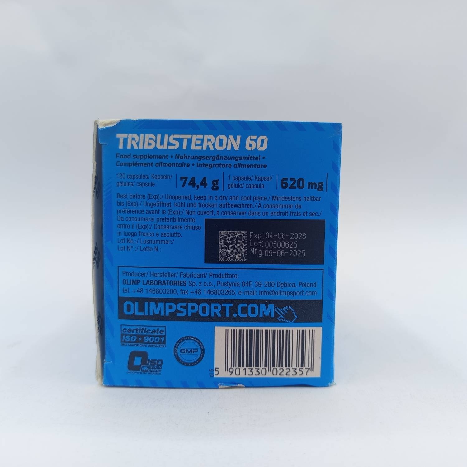 مکمل تست بوستر تریبوسترون الیمپ OLIMP Tribusteron 60 3 مکمل تست بوستر تریبوسترون الیمپ OLIMP Tribusteron 60