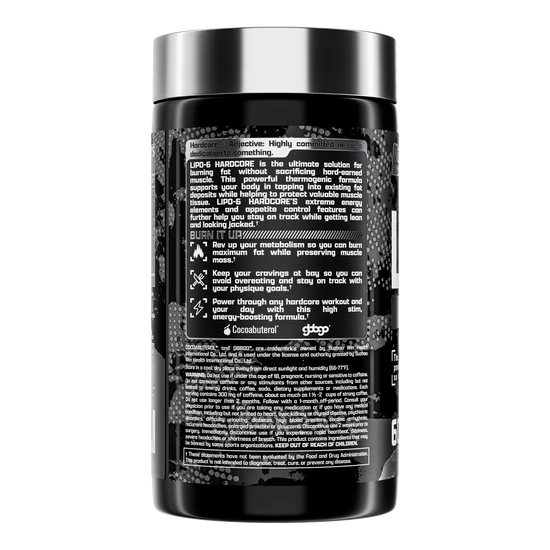 چربی سوز لیپو سیکس هاردکور ناترکس Nutrex Lipo6 Hardcore 2 چربی سوز لیپو سیکس هاردکور ناترکس Nutrex Lipo6 Hardcore - Image 2
