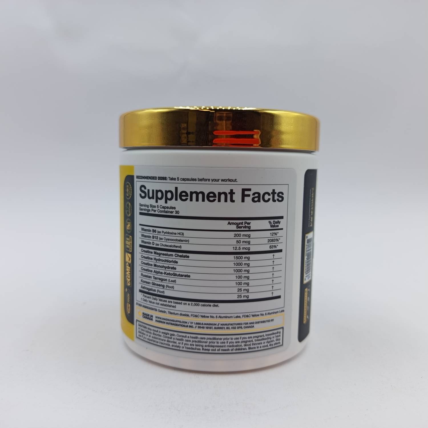 کراتین مگنوم کانادا بیگ سی MAGNUM BIG C Creatine 4 کراتین مگنوم کانادا بیگ سی MAGNUM BIG C Creatine