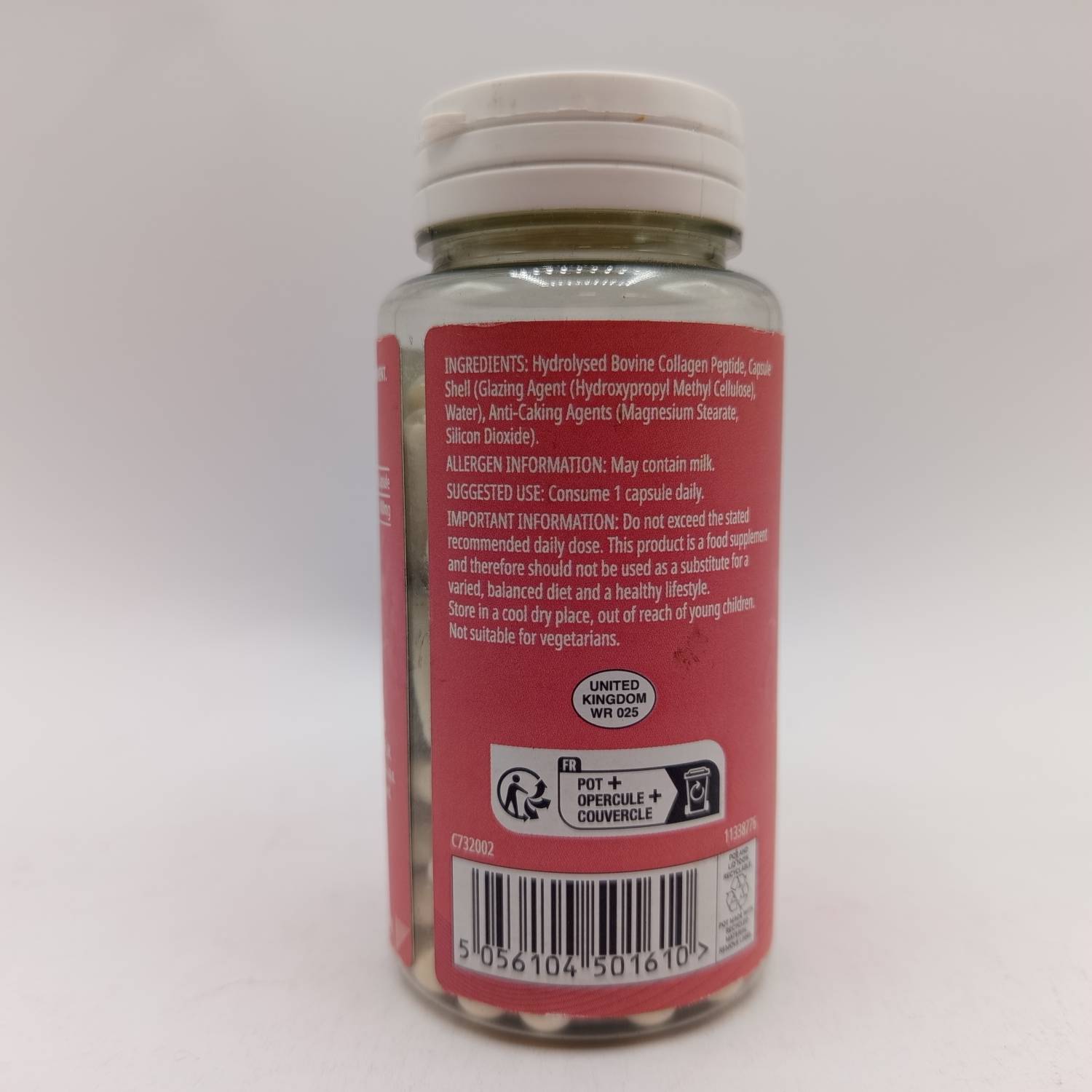 کپسول کلاژن مای ویتامینز 90 عدد MYVITAMINS Collagen 400mg 3 کپسول کلاژن مای ویتامینز