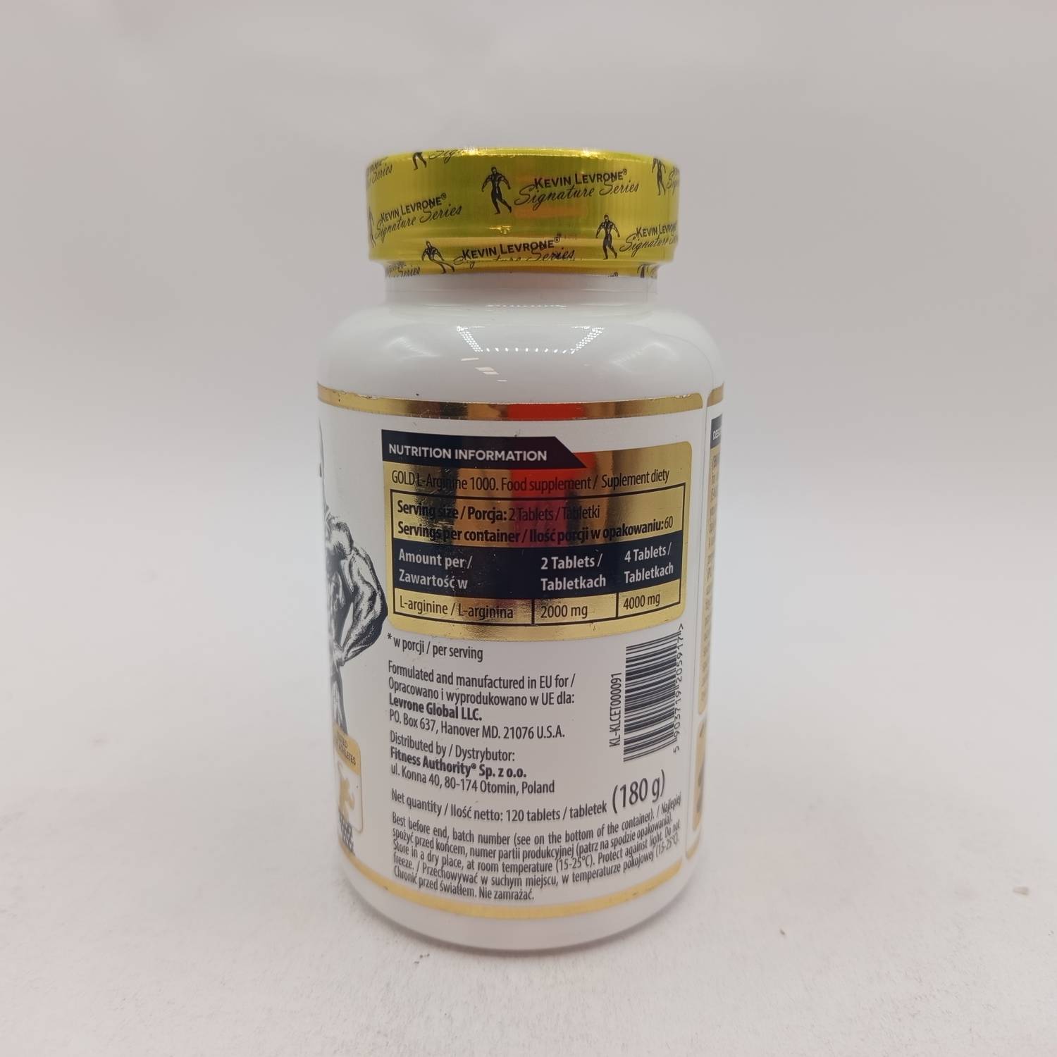 ال آرژنین کوین لورون گلد Kevin GOLD L-ARGININE 1000 5 ال آرژنین کوین لورون گلد Kevin GOLD L-ARGININE 1000