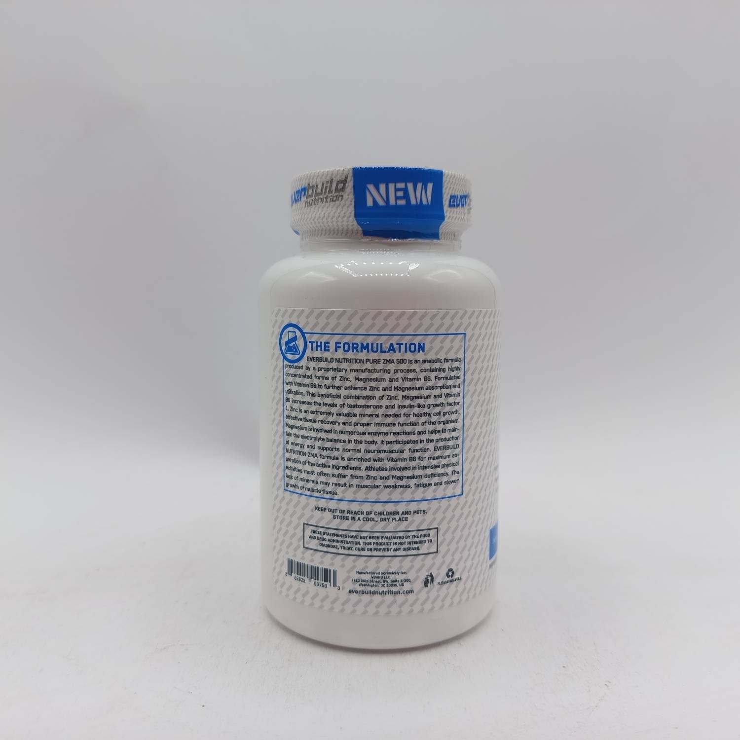 کپسول زد ام ای اوربیلد نوتریشن Everbuild ZMA 500 3 کپسول زد ام ای اوربیلد نوتریشن Everbuild ZMA