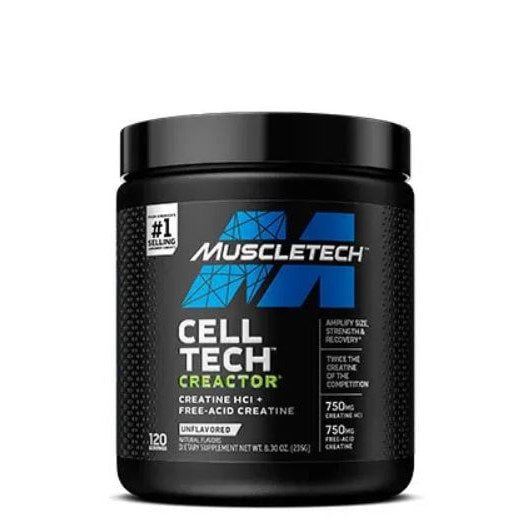 کراتین سل تک کرکتور ماسل تک 264 گرم MuscleTech Cell-Tech Creactor 1 کراتین سل تک کرکتور ماسل تک MuscleTech Cell-Tech Creactor