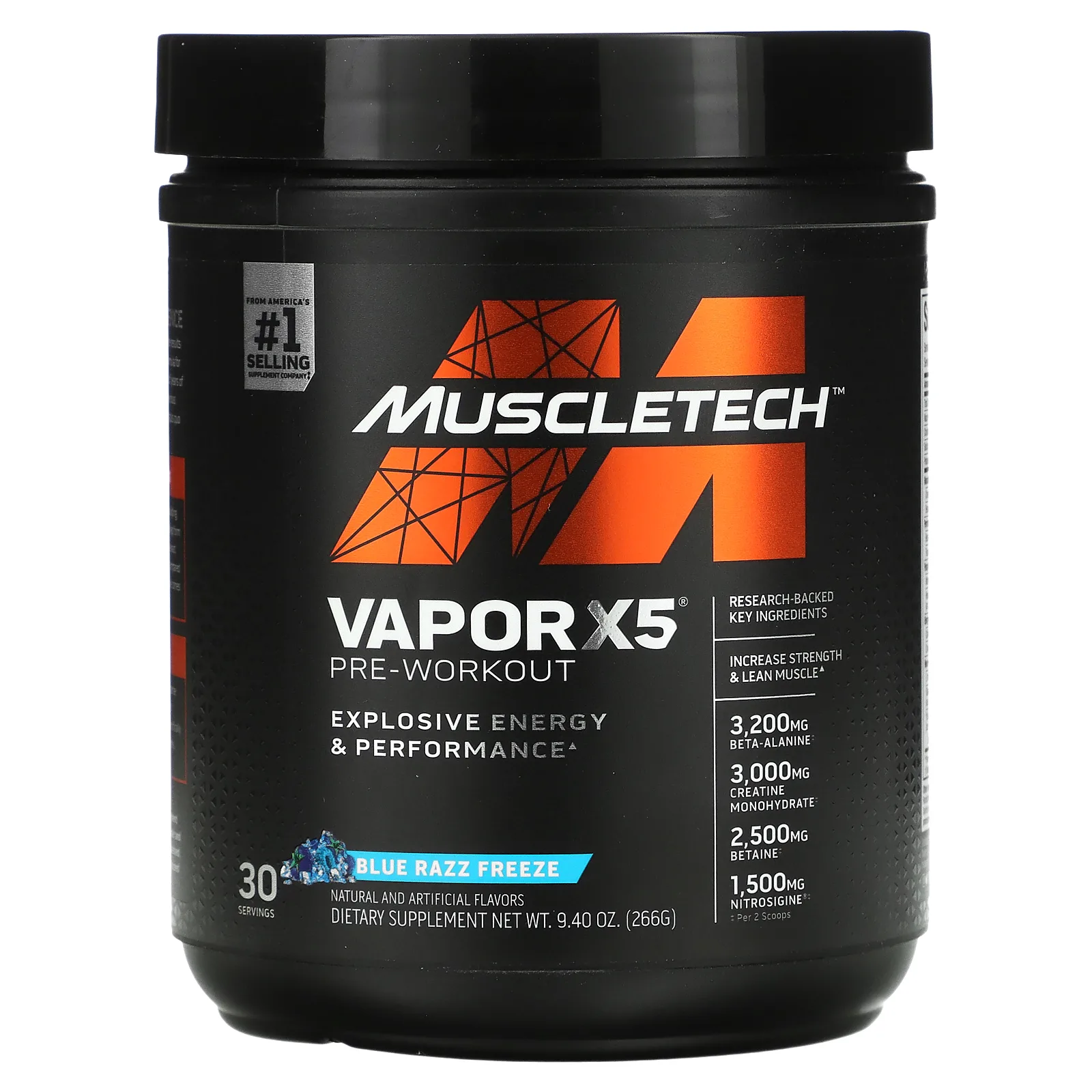 پمپ ویپر X5 ماسل تک MuscleTech Pre-Workout Vapor X5 1 پمپ ویپر X5 ماسل تک MuscleTech Pre-Workout Vapor X5