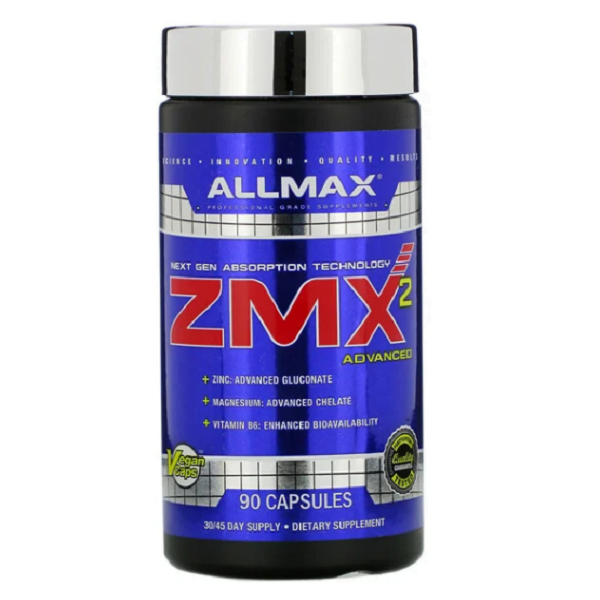 مکمل زد ام ایکس آلمکس نوتریشن ALLMAX ZMX2 1 مکمل زد ام ایکس آلمکس نوتریشن