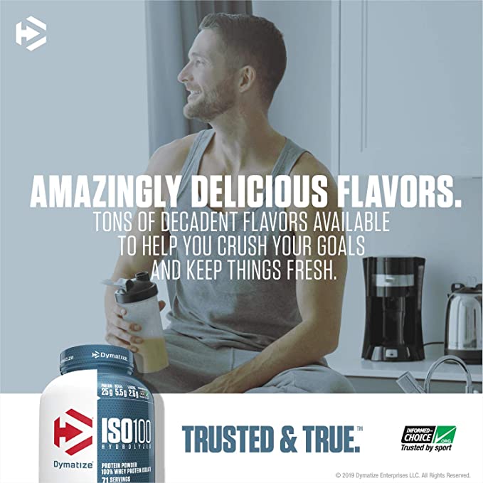 پروتئین وی ایزوله دایماتیز 100 اصل Dymatize ISO 100 Whey Protein Isolate 23 پروتئین وی ایزو100 5 پوندی دایماتیز