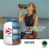 پروتئین وی ایزوله دایماتیز 100 اصل Dymatize ISO 100 Whey Protein Isolate 49 پروتئین وی ایزو100 5 پوندی دایماتیز