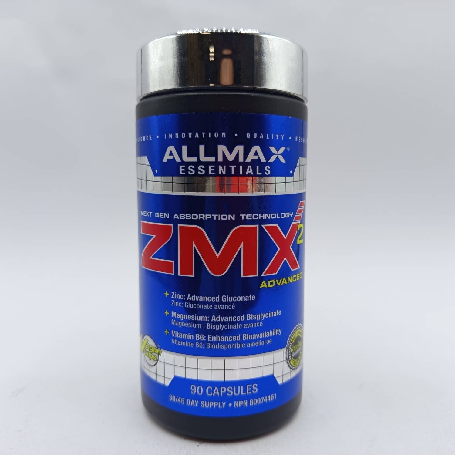 مکمل زد ام ایکس آلمکس نوتریشن ALLMAX ZMX2 2 مکمل زد ام ایکس آلمکس نوتریشن ALLMAX ZMX2