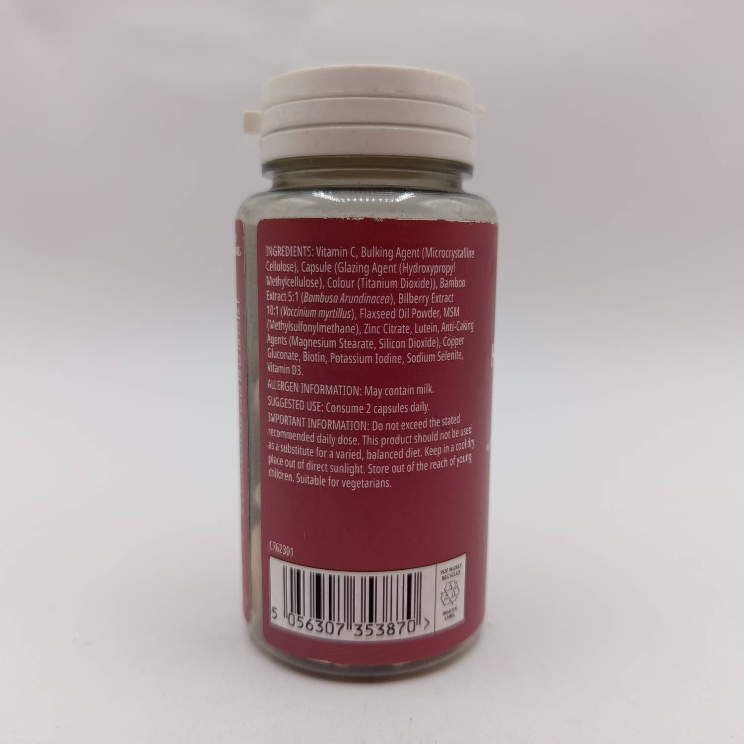 هیر اسکین نیلز مای ویتامینز 60 عدد Myvitamins Hair Skin Nails 4 هیر اسکین نیلز مای ویتامینز 60 عدد Myvitamins Hair Skin Nails