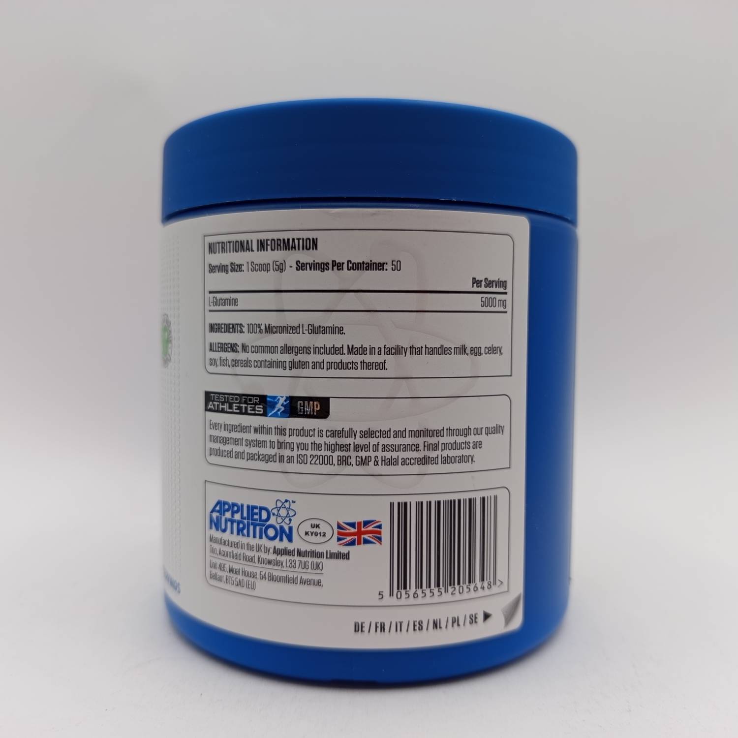 پودر گلوتامین اپلاید 250 گرمی APPLIED GLUTAMINE 9 پودر گلوتامین اپلاید 250 گرمی APPLIED GLUTAMINE