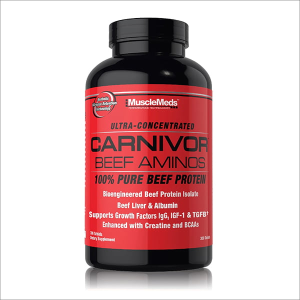 مکمل آمینو بیف کارنیور ماسل مدز Carnivor Amino Beef Musclemeds 1 مکمل آمینو بیف کارنیور ماسل مدز
