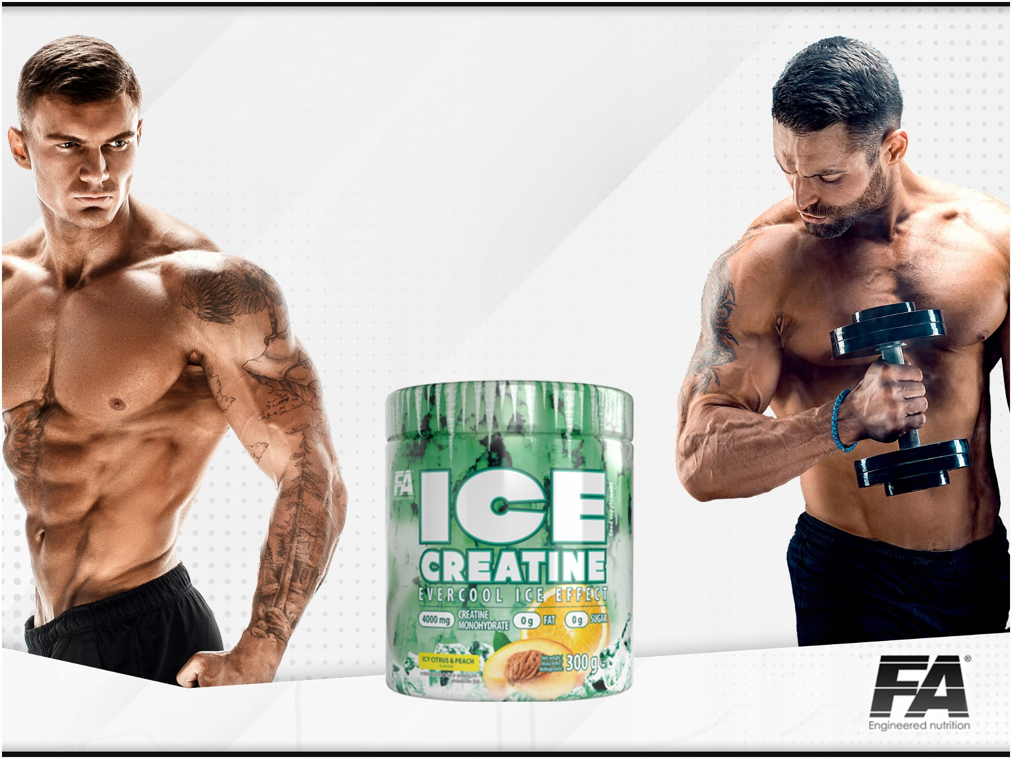 کراتین آیس فا نوتریشن : کراتین فیتنس آتوریتی FA Ice Creatine 5 آیس کراتین فیتنس آتوریتی FA