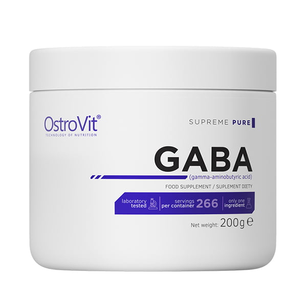 گابا پودری استروویت 1 مکمل آمینو اسید گابا استروویت