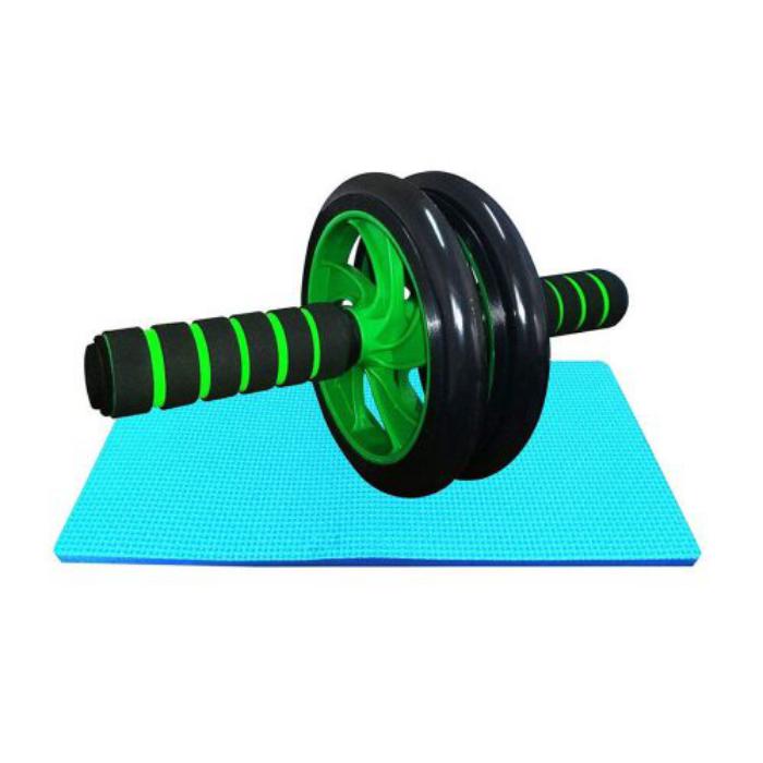 چرخ تمرین شکم دوبل DOUBLE Wheel 1 چرخ تمرین شکم دوبل DOUBLE Wheel