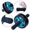 چرخ تمرین شکم دوبل DOUBLE Wheel 5 چرخ تمرین شکم دوبل DOUBLE Wheel