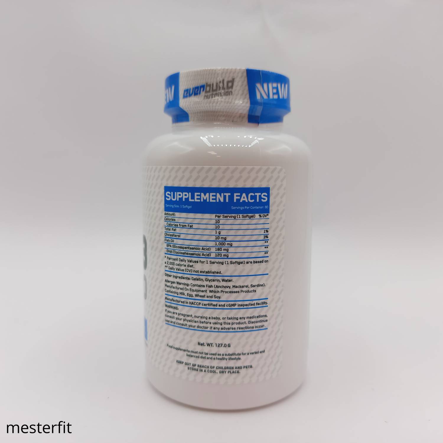 امگا 3 اوربیلد نوتریشن 1000 تعداد 90 تایی Everbuild Nutrition Omega-3 1000 3 امگا 3 اوربیلد نوتریشن 1000 تعداد 90 تایی Everbuild Nutrition Omega-3 1000