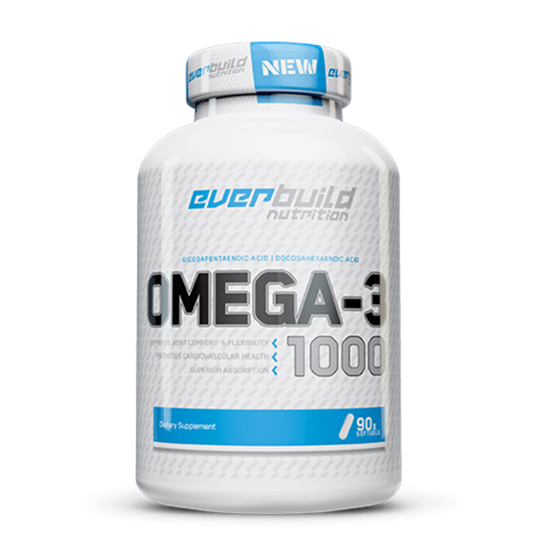 امگا 3 اوربیلد نوتریشن 1000 تعداد 90 تایی Everbuild Nutrition Omega-3 1000 1 امگا 3 اوربیلد نوتریشن 1000