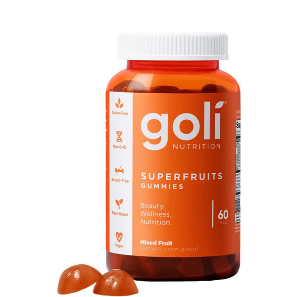 پاستیل سوپرفروت گلی نوتریشن Goli SuperFruits Beauty 1 پاستیل سوپرفروت گلی نوتریشن