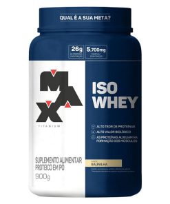 پروتئین وی ایزوله مکس تیتانیوم MAX TITANIUM Whey Protein Isolado IsoWhey