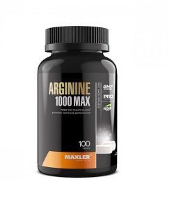 ال آرژنین  1000 مکس مکسلر 100 عددی Maxler Arginine 1000 Max