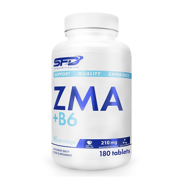 زد ام ای و ویتامین B6 اس اف دی نوتریشن SFD Nutrition ZMA + B6 1 زد ام ای و ویتامین B6 اس اف دی نوتریشن SFD Nutrition ZMA + B6
