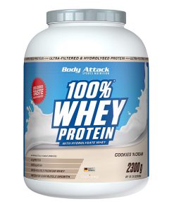 پروتئین وی بادی اتک 2.3 کیلوگرم BODY ATTACK  100% WHEY PROTEIN