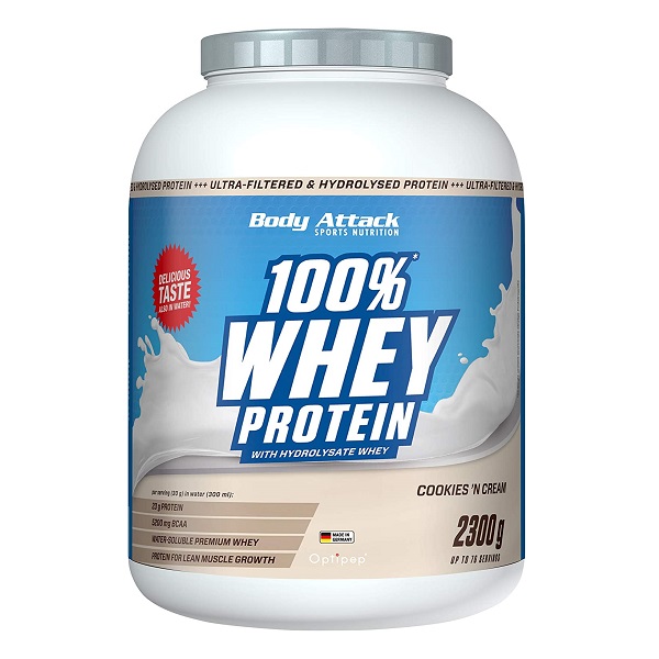 پروتئین وی بادی اتک 2.3 کیلوگرم BODY ATTACK 100% WHEY PROTEIN 1 پروتئین وی بادی اتک 2.3 کیلوگرم BODY ATTACK 100% WHEY PROTEIN