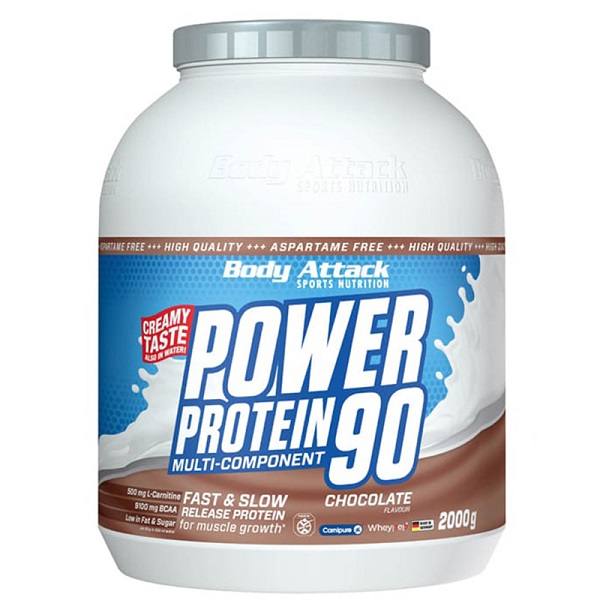 پروتئین وی 90 بادی اتک BODY ATTACK POWER PROTEIN 90 1 پاور پروتئین 90 بادی اتک 2 کیلوگرم BODY ATTACK POWER PROTEIN 90