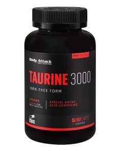 90 کپسول تائورین 3000 بادی اتک BODY ATTACK Taurine 3000