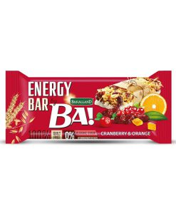 انرژی بار غلات زغال اخته و پرتقال باکالند ۴۰ گرمی Bakalland BA Energy Bar