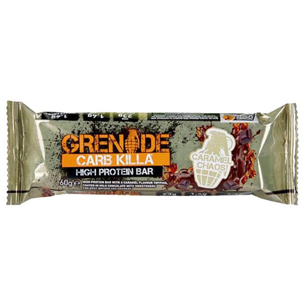 پروتئین بار کرب کیلا گرنید 23 گرم پروتئین و 1.4 گرم قند Grenade Carb Killa 1 پروتئین بار کرب کیلا گرنید 23 گرم پروتئین و 1.4 گرم قند Grenade Carb Killa