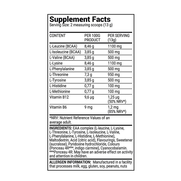 پودر آمینو ای ای ای سوپریور Superior 14 EAA Amino 2 پودر آمینو ای ای ای سوپریور Superior 14 EAA Amino