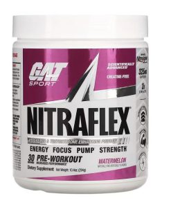 پمپ نیترافلکس گت طعم هندوانه GAT Sport NITRAFLEX Watermelon