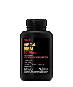 مولتی ویتامین مگا من 50 پلاس جی ان سی GNC Mega Men 50 Plus
