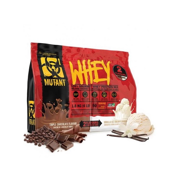 پروتئین وی موتانت دو طعم Mutant Whey 1 پروتئین وی کیسه ای موتانت 1.81 کیلوگرمی Mutant Whey