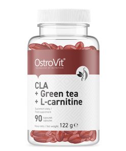 سی ال ای، چای سبز و کارنیتین استرویت 90 عددی OstroVit CLA + Green Tea + L-carnitine