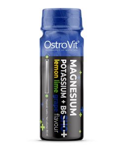 شات منیزیم پتاسیم و ویتامین B6 استرویت 80 میلی لیتری OstroVit Magnesium Potassium + B6 Shot