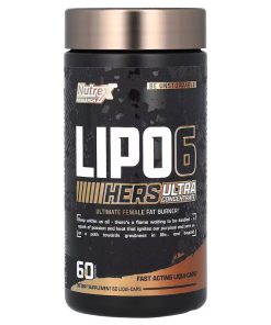 چربی سوز ناترکس لیپو 6 هرز الترا مخصوص بانوان Nutrex LIPO-6 BLACK HERS ULTRA