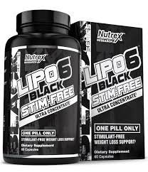 چربی سوز لیپو سیکس بلک استیم فری Nutrex LIPO-6 BLACK STIM-FREE