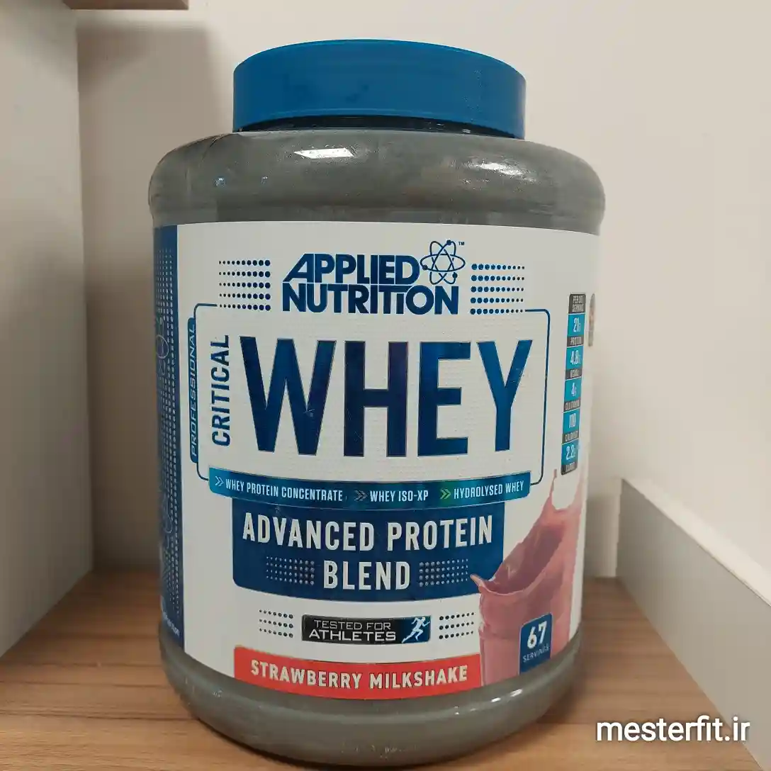 پودر پروتئین کریتیکال وی اپلاید Applied Nutrition Critical Whey Protein 14 برند اپلاید