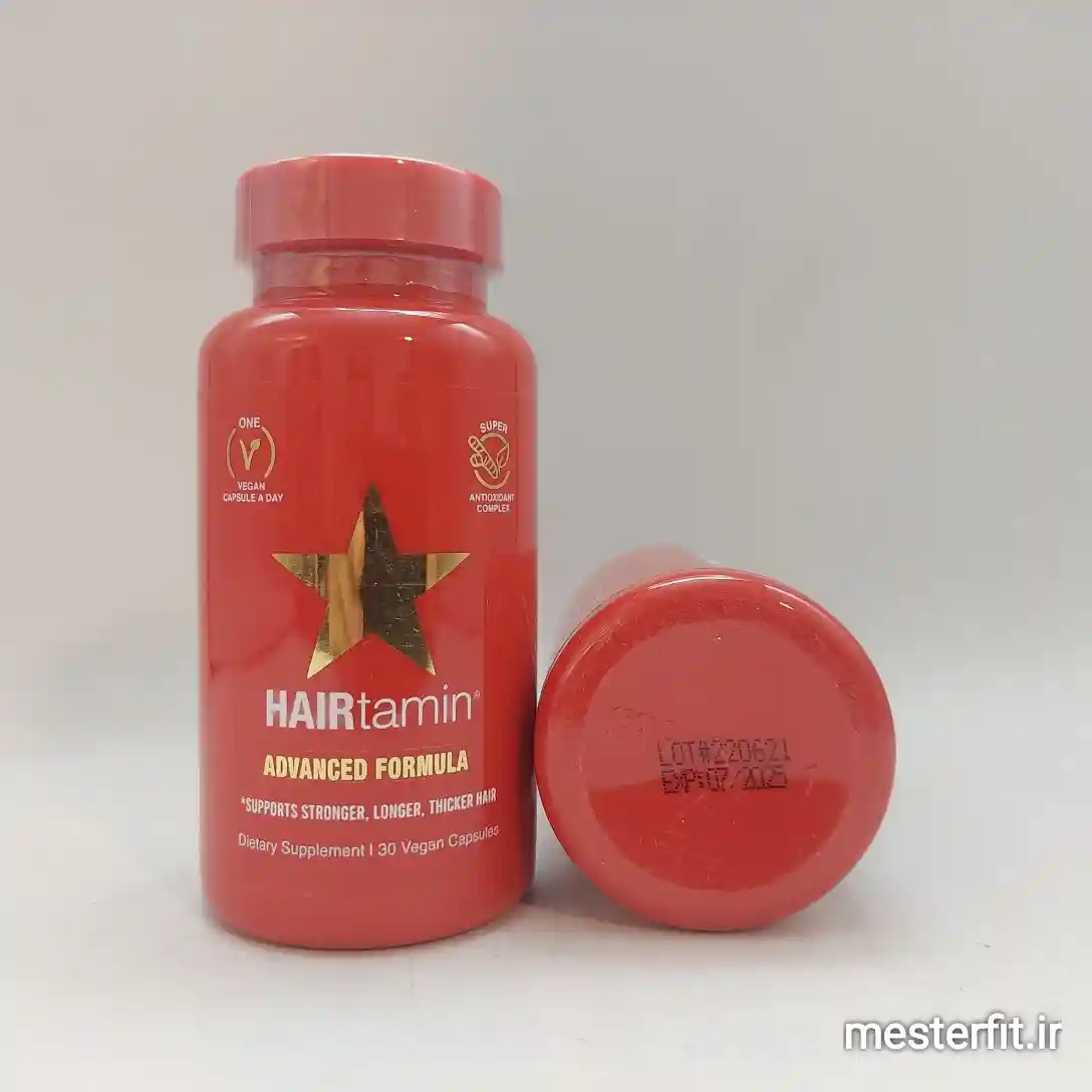 قرص هیرتامین اصل آمریکایی ضد ریزش و تقویت کننده مو HAIRTAMIN 6 هیرتامین
