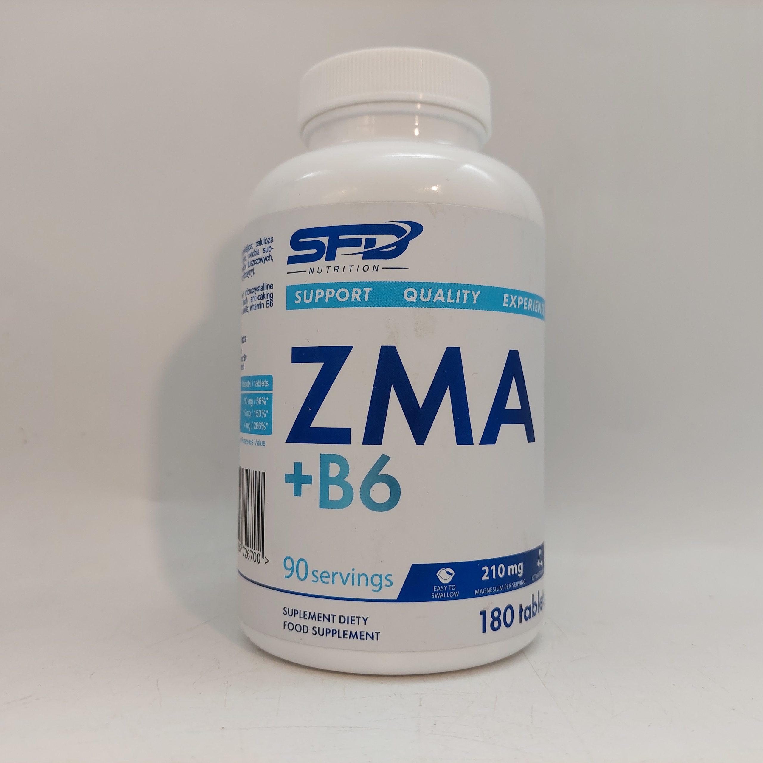 زد ام ای و ویتامین B6 اس اف دی نوتریشن SFD Nutrition ZMA + B6 2 زد ام آ ب 6 اس اف دی