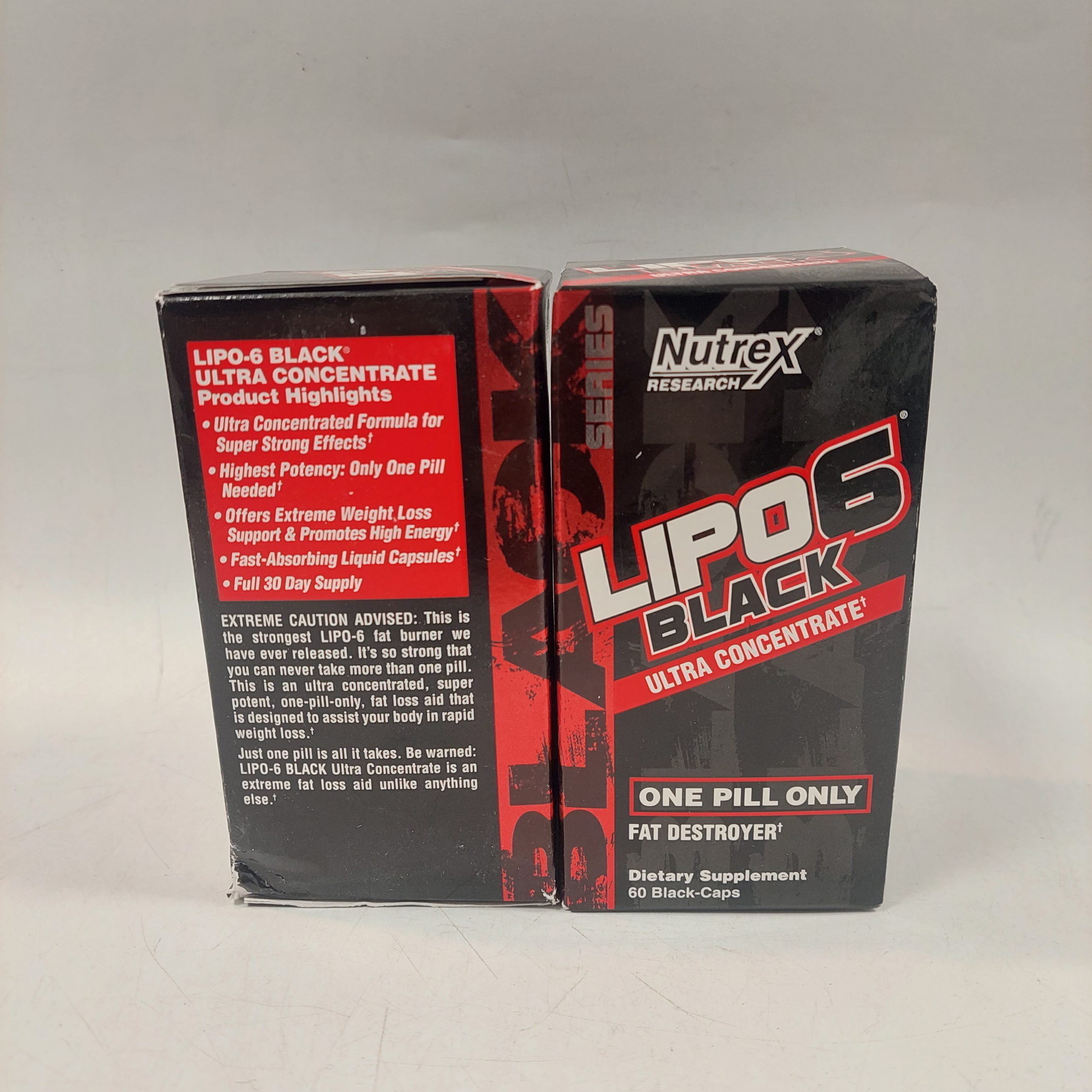 چربی سوز لیپوسیکس 6 بلک ناترکس 120 عدد Nutrex Lipo-6 Black 6 لیپو سیکس بلک