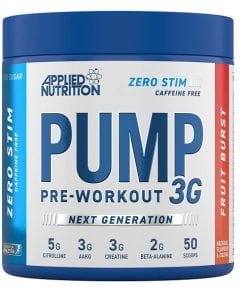 نسخه بدون کافئین مکمل زیرو پمپ اپلاید Applied Pump Zero
