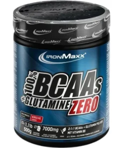 بی سی ای ای و گلوتامین زیرو ایرون مکس IronMaxx 100% BCAAs + Glutamine Zero